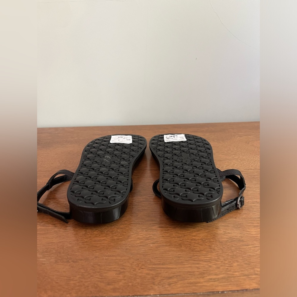 sam edelman t strap leather sandals NWOB - Picture 7 of 7